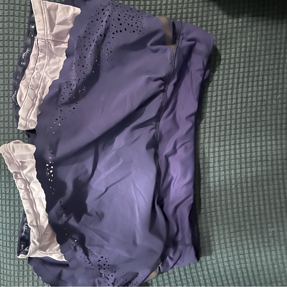 Lululemon Athletica Purple and Pink Skort